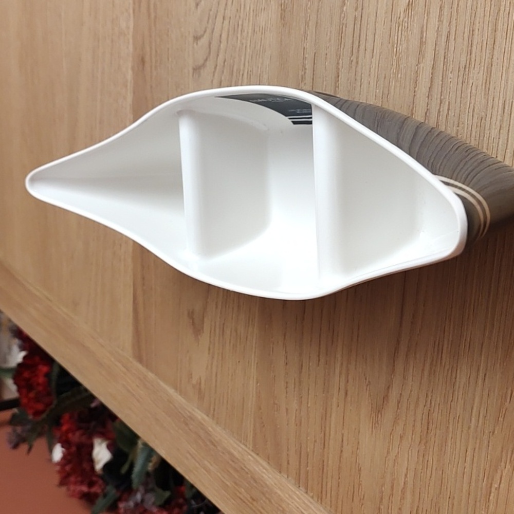 Nautica Canoe Navy Blue and White 3 Section Appetizer Bowl - Picture 2 of 13